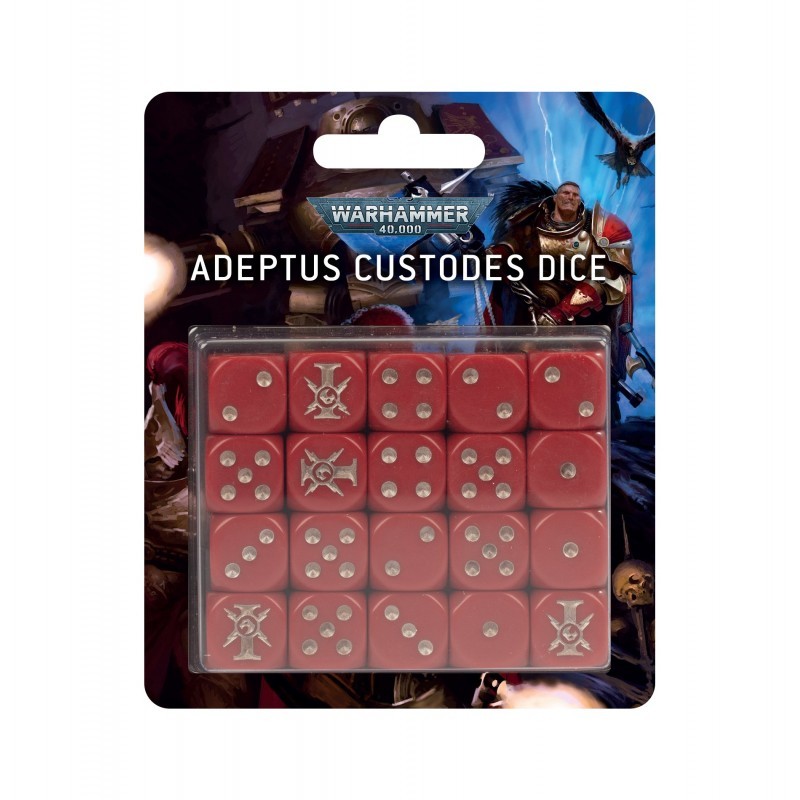 WARHAMMER 40000: ADEPTUS CUSTODES DICE