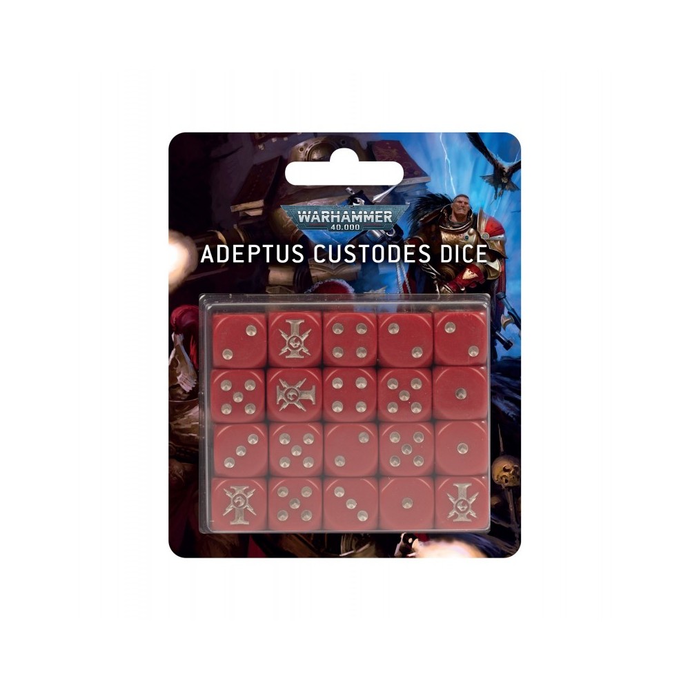 WARHAMMER 40000: ADEPTUS CUSTODES DICE