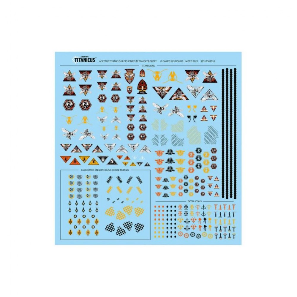 Legio Ignatum Transfer Sheet