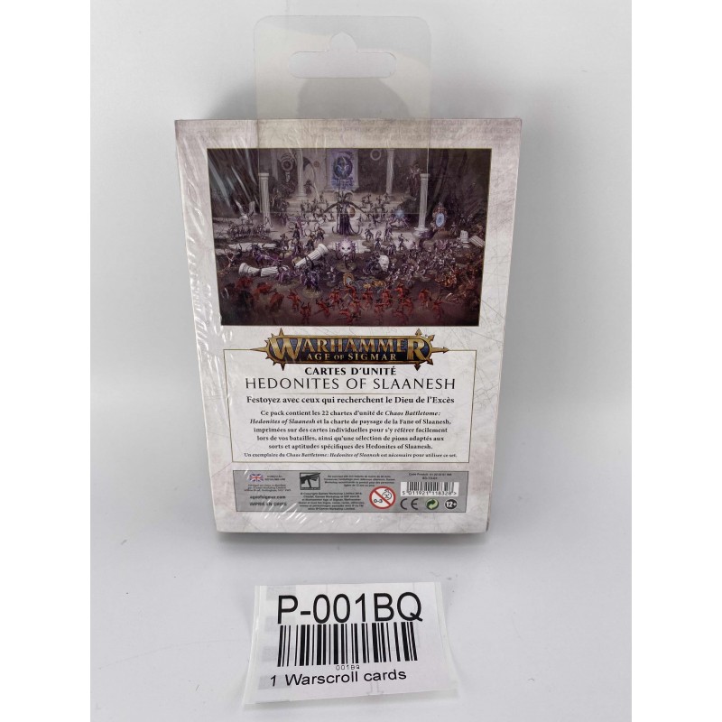 Warscroll cards