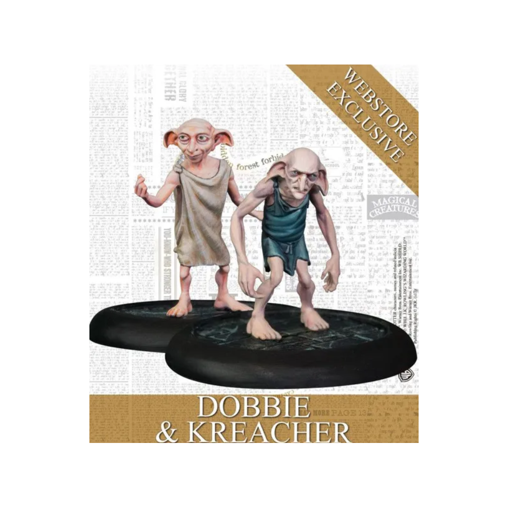Harry potter - dobby & kreacher exclusive