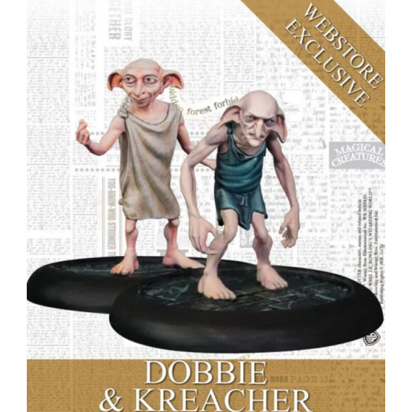 Harry potter - dobby & kreacher exclusive