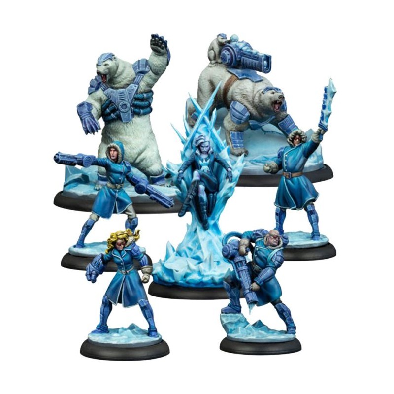 Batman Miniature Game 3rd Edition: Mr. Freeze Crew: Cold As Ice
