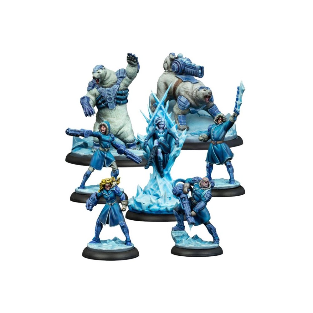 Batman Miniature Game 3rd Edition: Mr. Freeze Crew: Cold As Ice