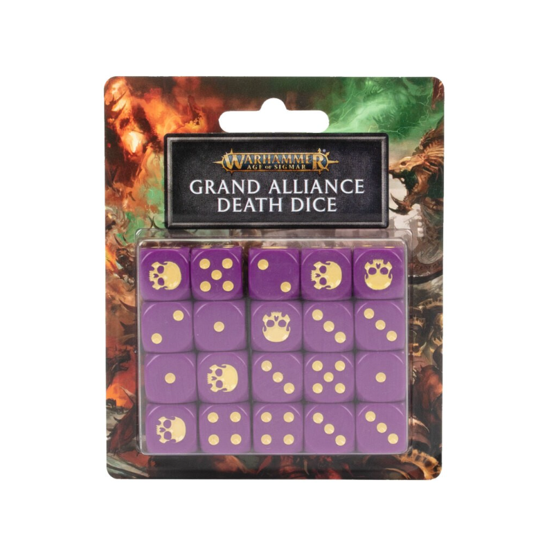 GRAND ALLIANCE DEATH DICE SET