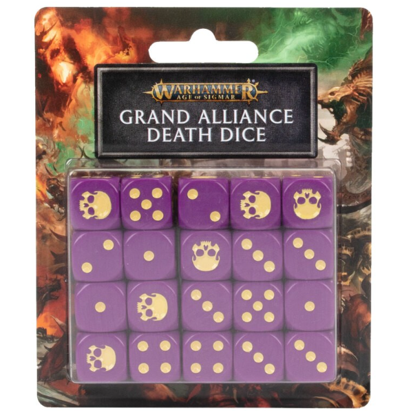 GRAND ALLIANCE DEATH DICE SET