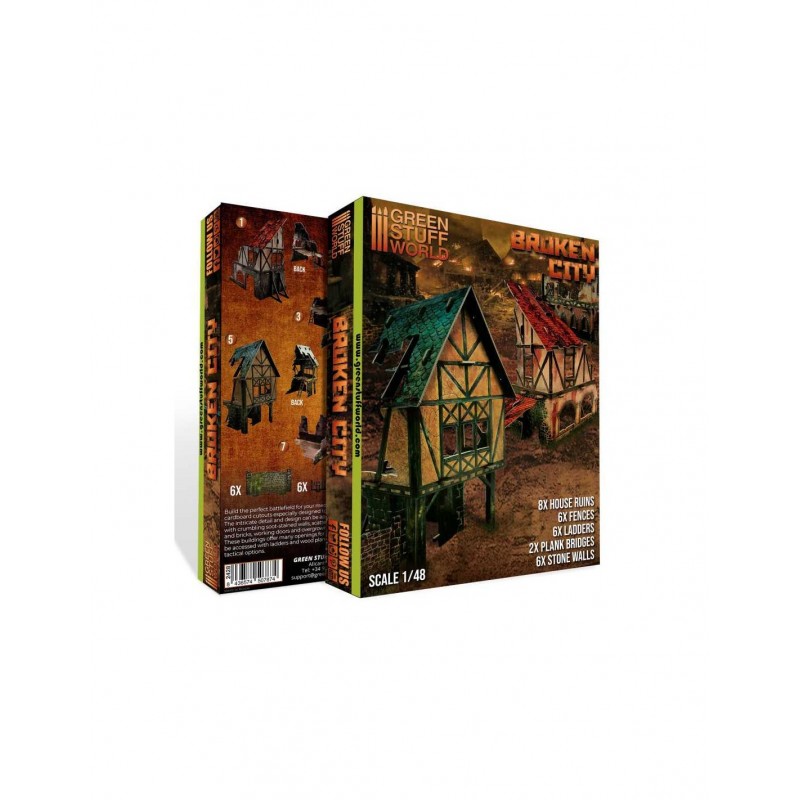 Ville en Ruine - Ensemble de Terrain