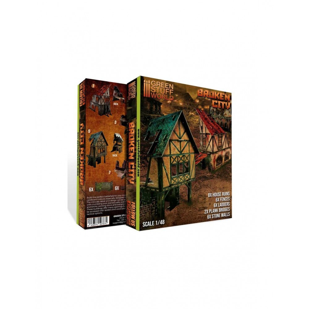 Ville en Ruine - Ensemble de Terrain