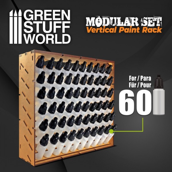 GSW Modular Set vertical paint rack