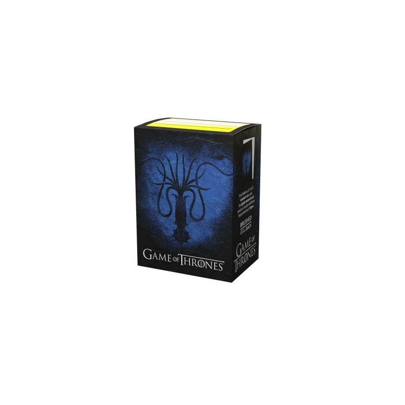100 card protector Game of Thrones - house Greyjoy - Art Sleeves Dragon Shield