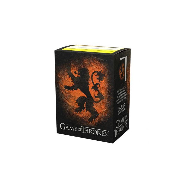 100 card protectors Game of Thrones - house of Lannister- Art Sleeves Dragon Shield