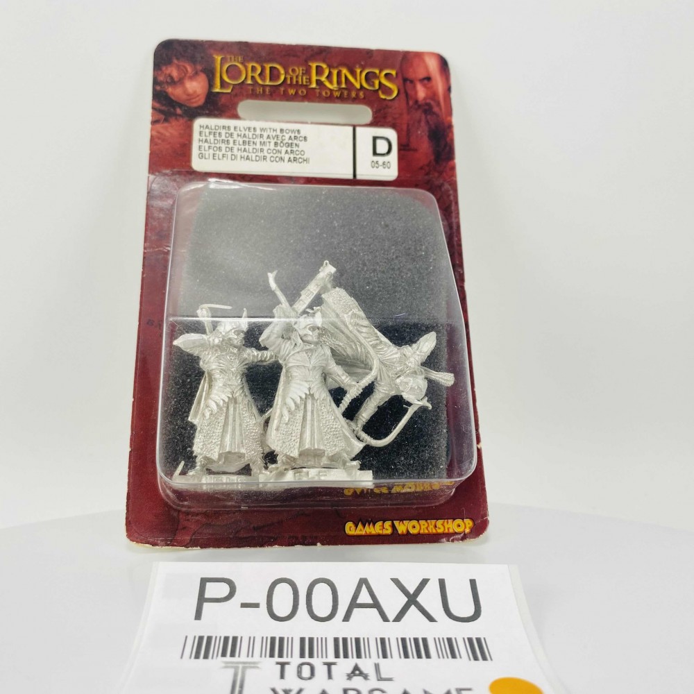 x3 Haldirs elves with bows blister