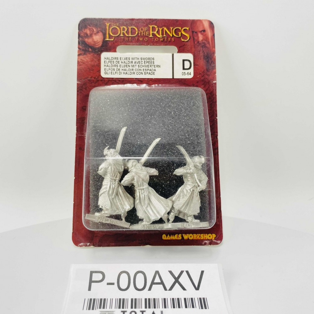 x3 Elfes de Haldir avec épées blister