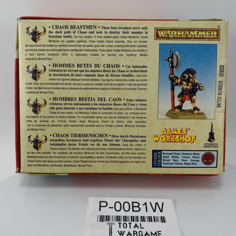Chaos Beastmen boîte
