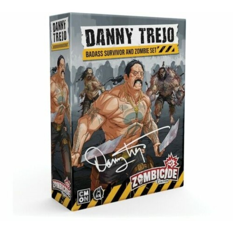 Danny Trejo, Badass Survivor & Zombie Set - Zombicide 2e Edition English