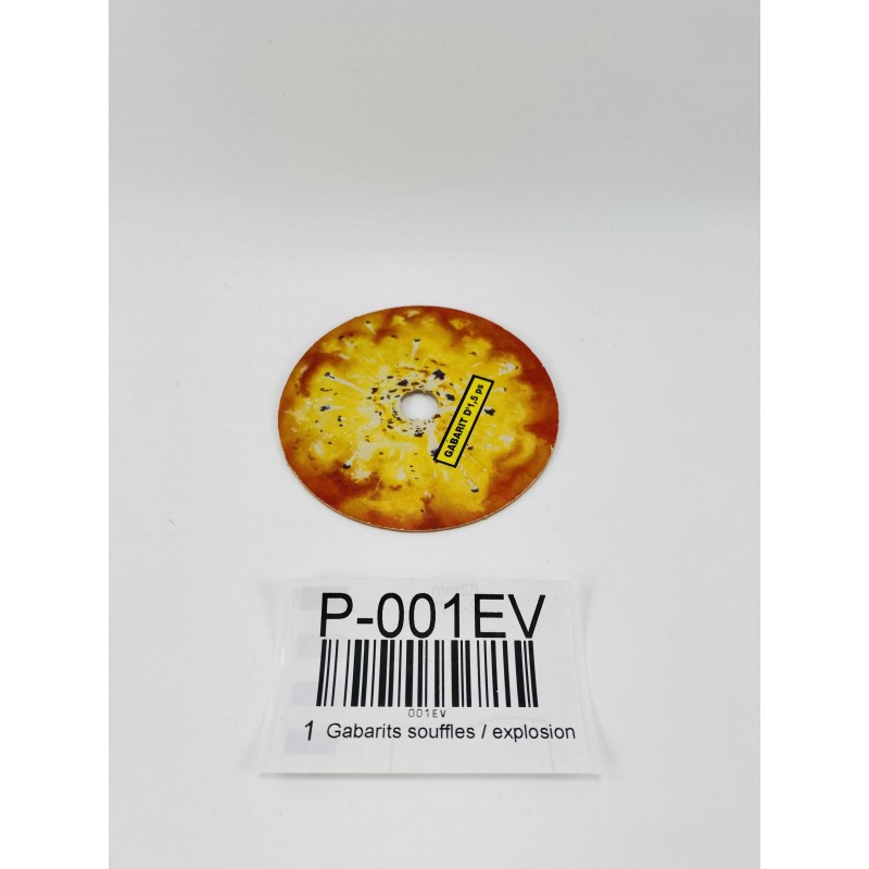 Gabarits souffles / explosion