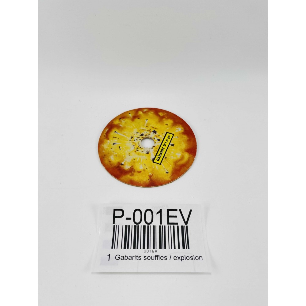 Gabarits souffles / explosion