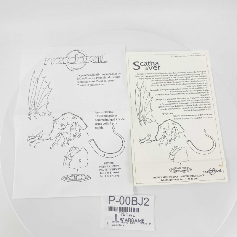 MB358 Boxed Sets : Scatha the Worm(Boite)