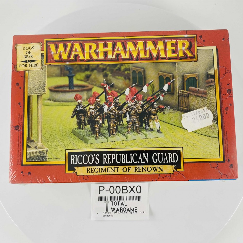 Ricco's Republican guard boîte scellée