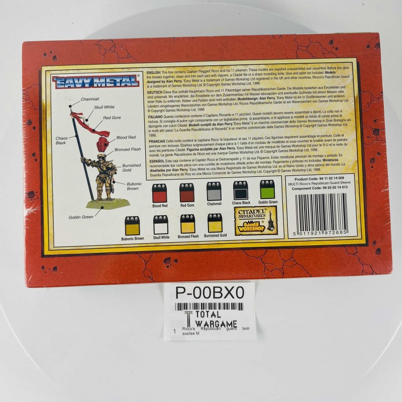 Ricco's Republican guard boîte scellée