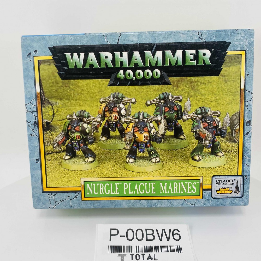 x5 Nurgle Plague Marines boîte