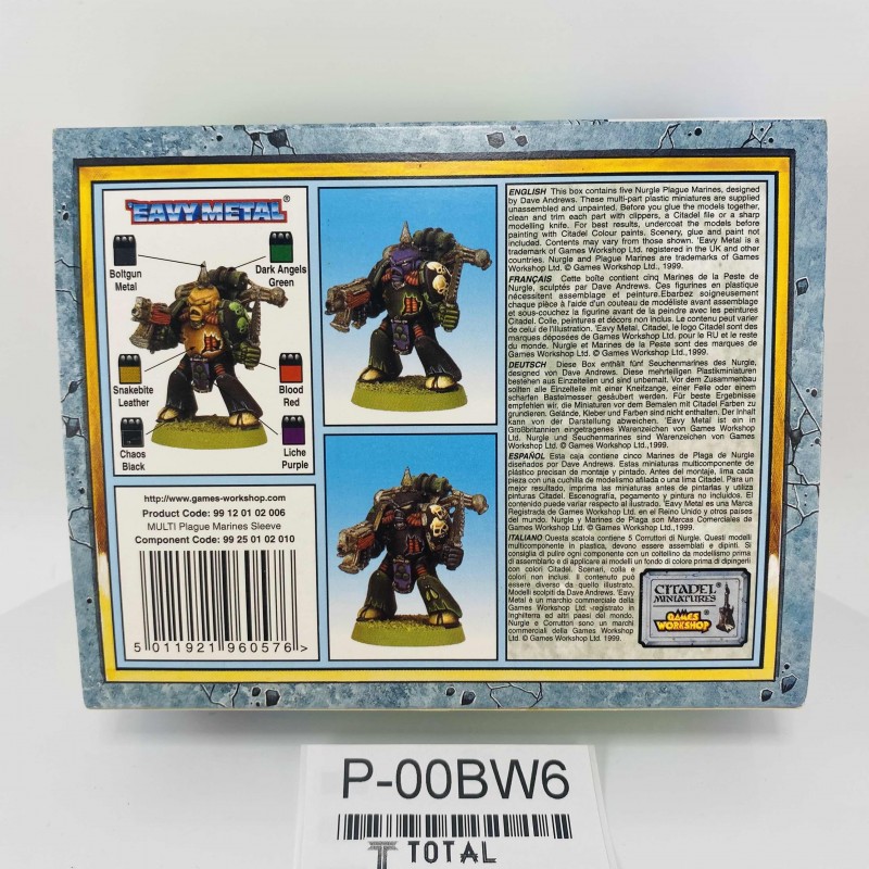 x5 Nurgle Plague Marines box