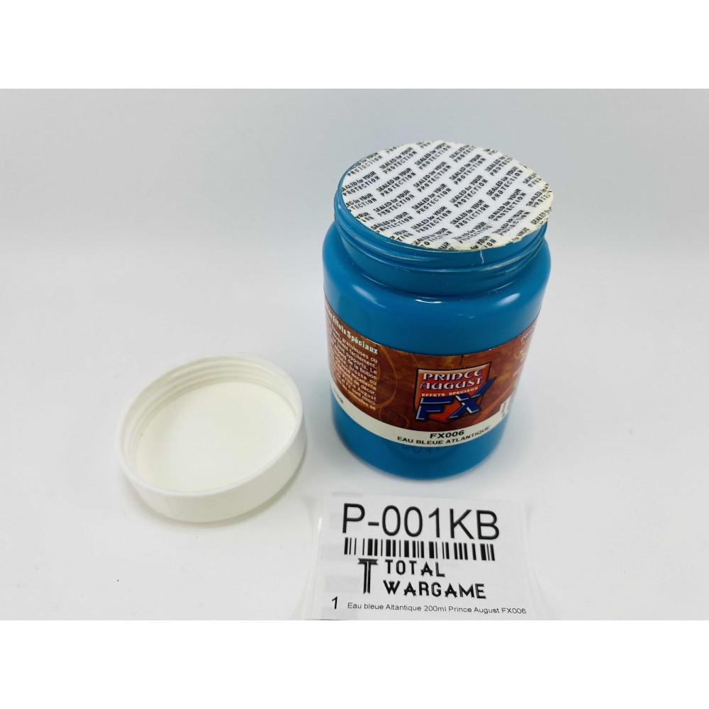 Eau bleue Altantique 200ml Prince August FX006