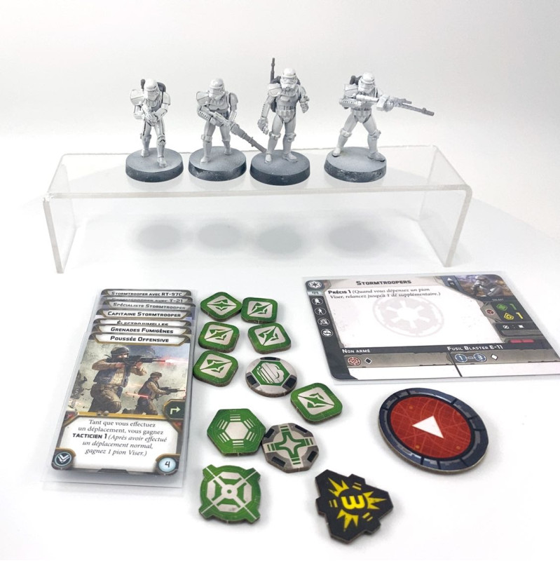 Imperial Stormtroopers Upgrade Unit Expansion VF incomplet