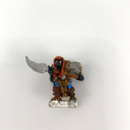 Orc noir classique en métal...