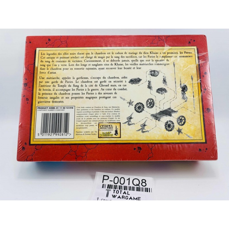 Chaudron de sang boîte scellée