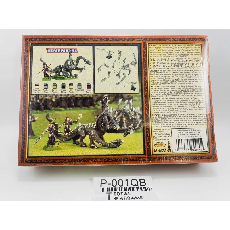 Boîte hydre de combat elfe noire scellée