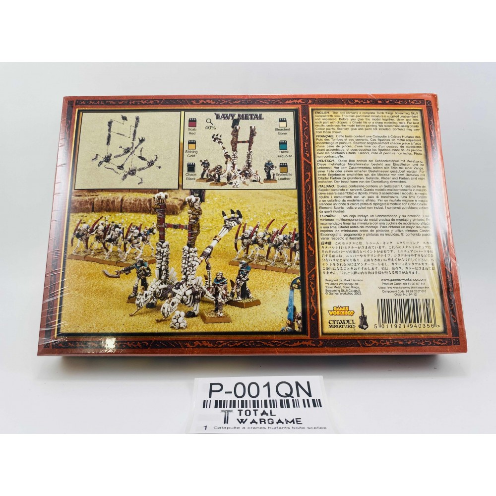 Screaming skull catapult box sealed