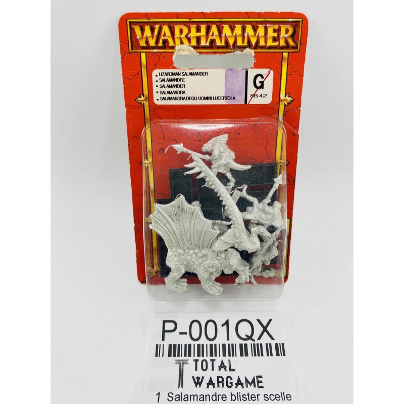 Salamandre blister scellé
