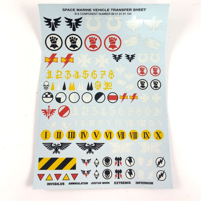 vehicle transfer sheet