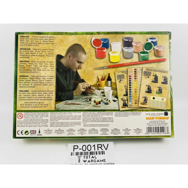 Paint set sealed box