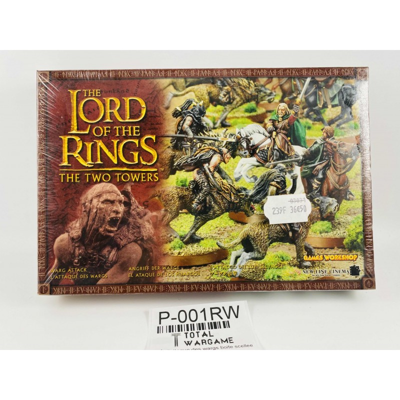 l'attaque des wargs boîte scellée