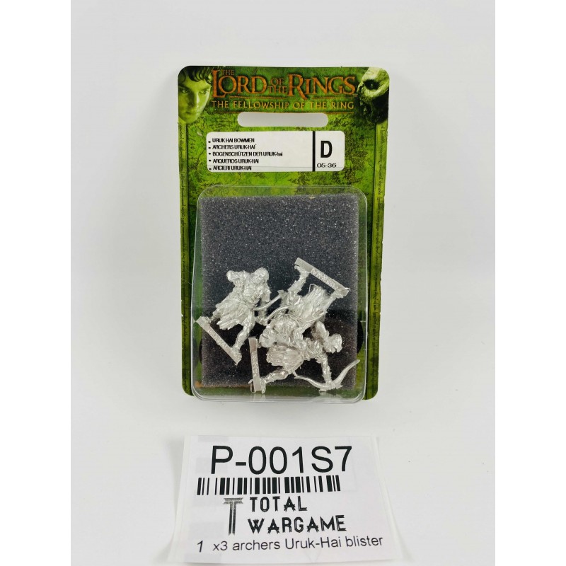 x3 archers Uruk-Haï blister