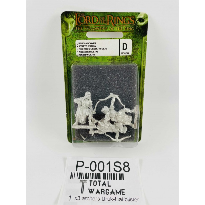 x3 archers Uruk-Haï blister
