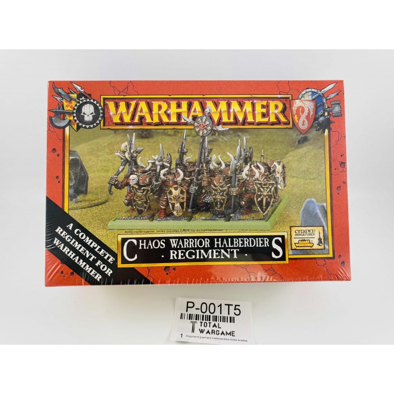 Warriors halberdiers regiment sealed box
