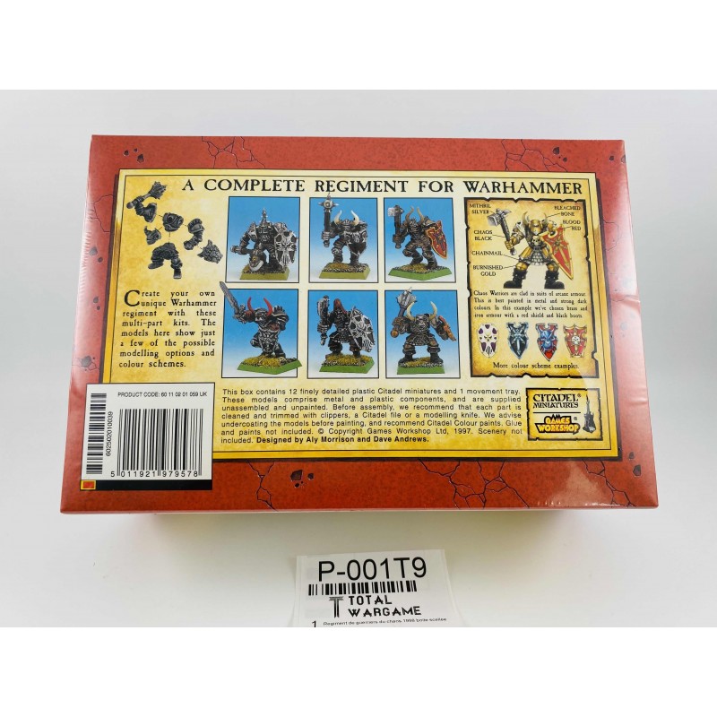 Régiment de guerriers du chaos 1998 boîte scellée