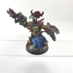 Boss de Guerre Ork avec squig d'Attak'