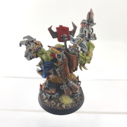 Boss de Guerre Ork avec squig d'Attak'