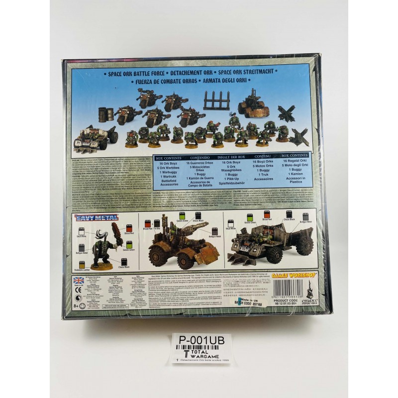Space Ork Battle force sealed box 1999