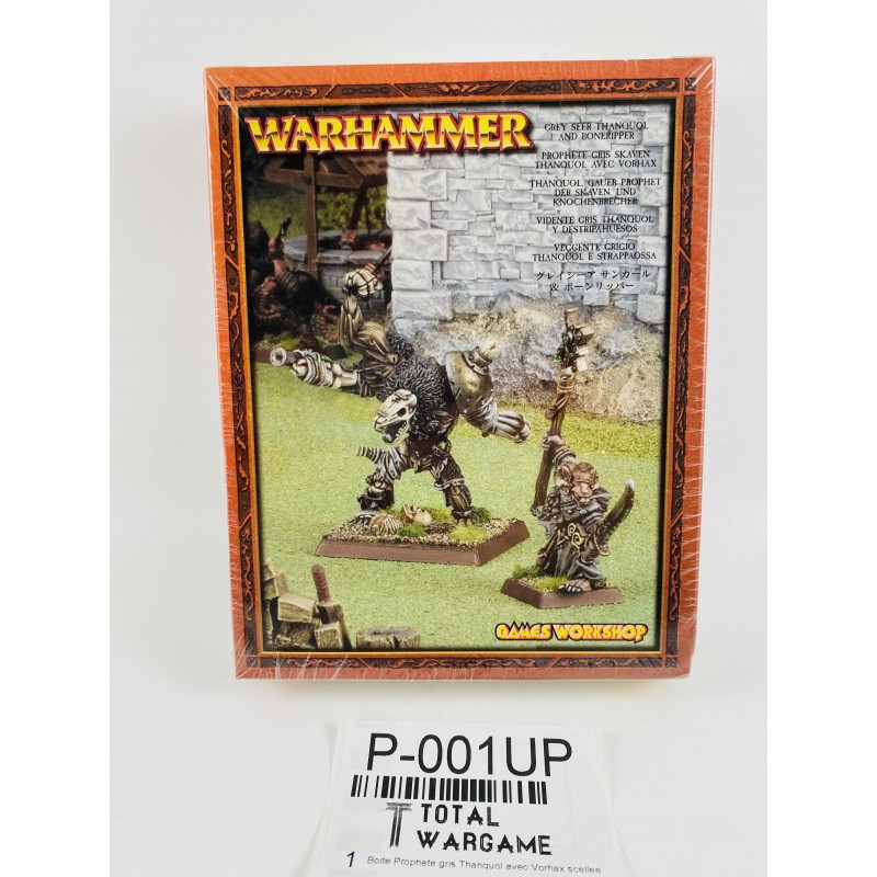 Boîte Prophète gris Thanquol avec Vorhax scellée