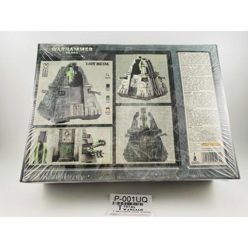 Monolithe boîte scellée