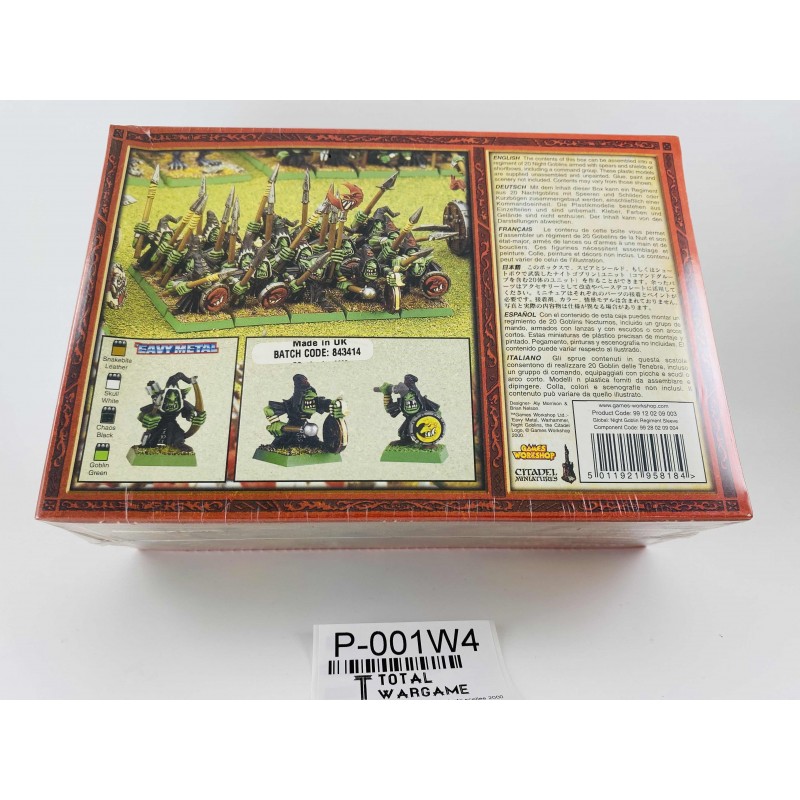 Régiment de gobelins de la nuit boîte scellée 2000