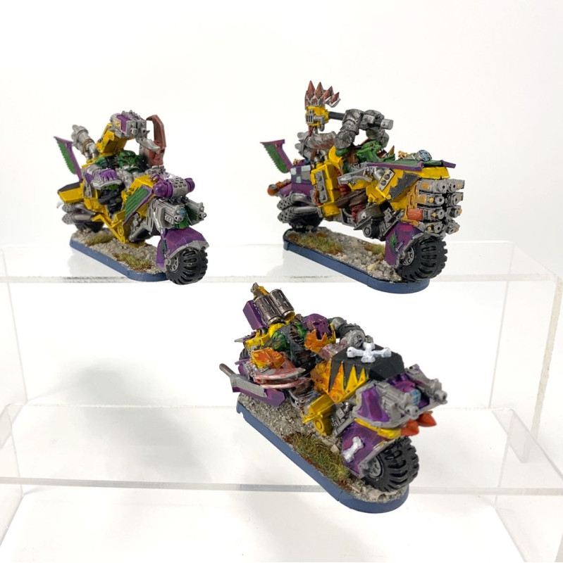 Ork Warbiker Mob / motos