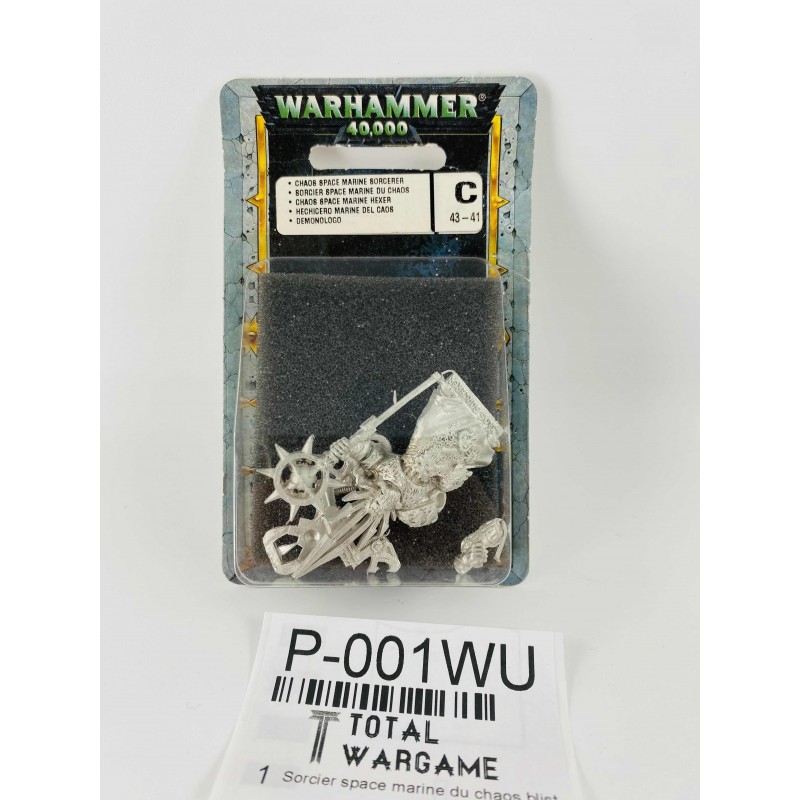 Sorcier space marine du chaos blist