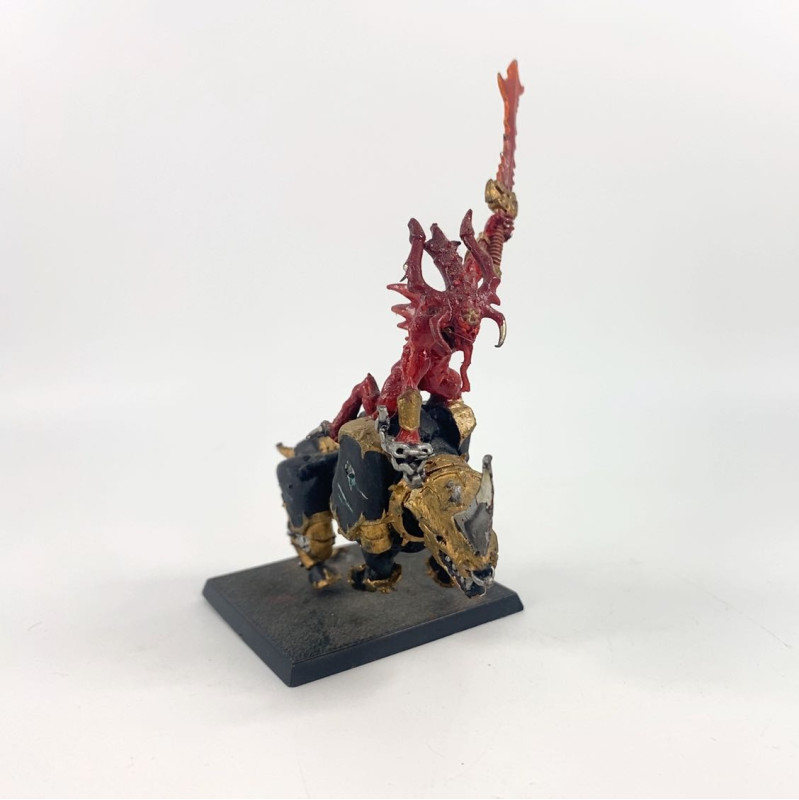 Khorne champion on Juggernaut