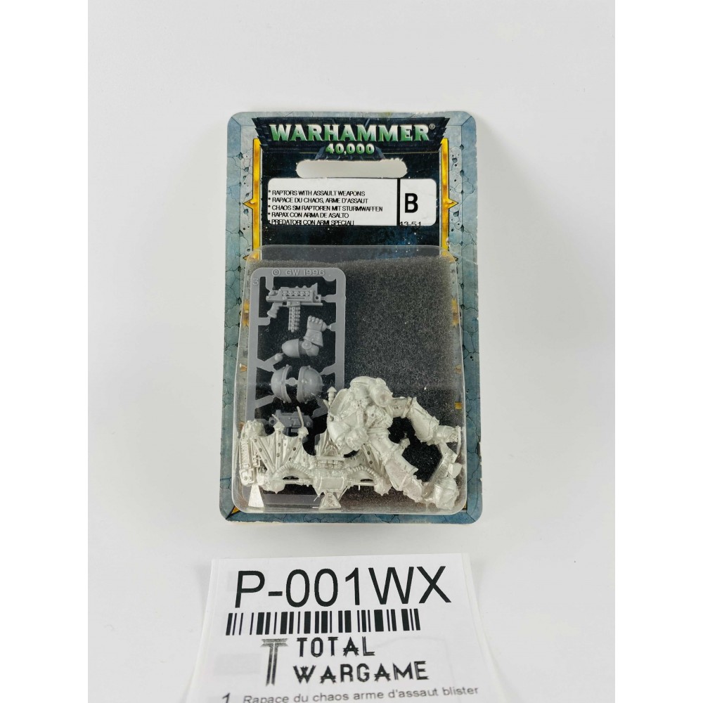 Rapace du chaos arme d'assaut blister